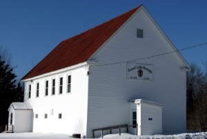 Near Grand Lake, Weston Maine's Grange Hall.