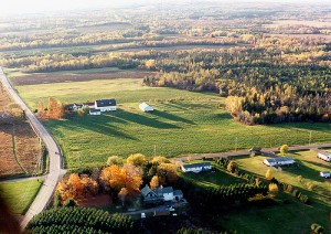 Maine Family Farm On US Rt 2, Houlton Maine Where Author Of MeInMaine Blog Andrew Mooers Grew Up In Houlton Maine.
