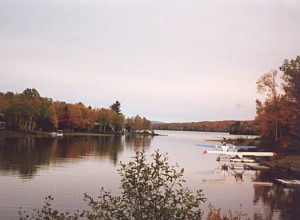 Float Planes On Shin Pond, Mt Chase Maine Maine Living, You Listen To Loons, Not 18 Wheelers, Freeway Sounds.