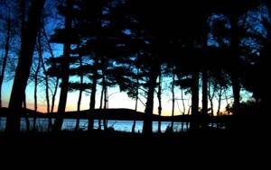 Maine Lakefront Property, Land In Vacationland Is Low Cost, Cheap Priced. Maine Lake Sunset...Not Two The Same.