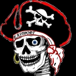 Lubec Maine Pirate Invasion, Eastport Festival Logo Secure Downeast, Pirates Sighted Off Shore, Heading For Lubec, Eastport Maine.
