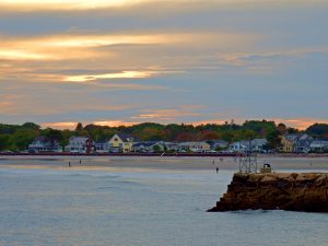 Maine's Kennebunkport Maine Beach Sea Shore