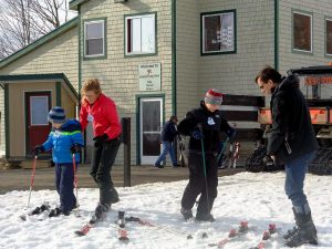 Maine Family Snow Skiing
