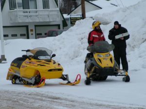 snow sled map directions
